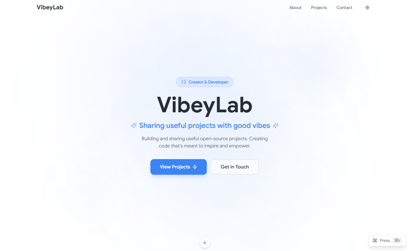 VibeyLab screenshot